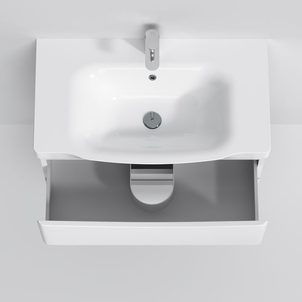 Тумба с раковиной подвесная, 80 см AM.PM M80-FHX0802-WC0802-38 Like M80-FHX0802-WC0802-38 фото