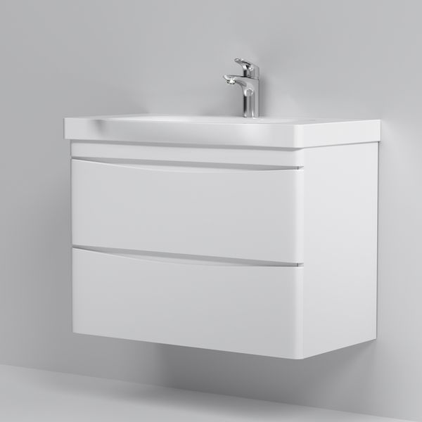 Тумба с раковиной подвесная, 80 см AM.PM M80-FHX0802-WC0802-38 Like M80-FHX0802-WC0802-38 фото