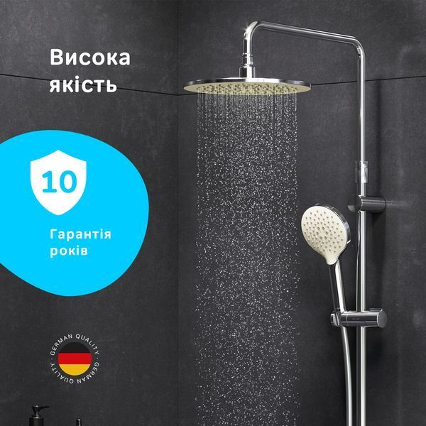 Душевая система ShowerSpot с термостатом AM.PM F0780400 Like F0780400 фото