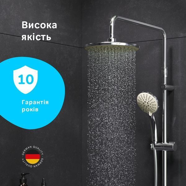 Душова система ShowerSpot без змішувача AM.PM F0790000 Gem F0790000 фото