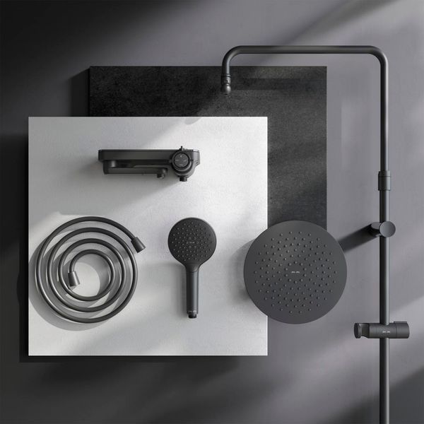 Душова система AM.PM Like ShowerSpot чорний F0780722 F0780722 фото