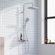 Душевая система Damixa Merkur 940730000 (с полкой и изливом) 940730000 фото 1