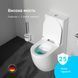 Безобідковий унітаз-компакт Am.Pm Like AquaSpin CLA8600SC (воронкоподібний, з сидінням) CLA8600SC фото 12