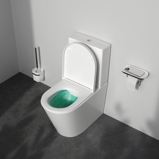 Купити Унітаз-компакт Am.Pm Func Rimless CFA8600SC з сидінням Soft