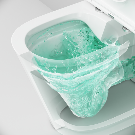 Купить Унитаз-компакт Am.Pm Func Rimless CFA8600SC с сиденьем Soft