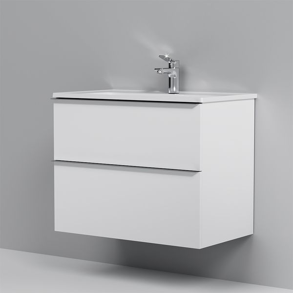 Тумба с раковиной Am.Pm X-Joy S MTA-FHX0802WG-WCC0802WG (80 см, белая глянцевая, подвесная) MTA-FHX0802WG-WCC0802WG фото
