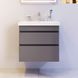 Тумба с раковиной, подвесная, 60 см AM.PM M93A-FHX0602-WC0602GM38 Hit M93A-FHX0602-WC0602GM38 фото 1