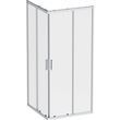 Душова кабіна Am.Pm Gem Square Slide W90UG-403-9090MT (90x90 см, прозоре скло, профіль матовий хром)