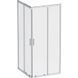 Душова кабіна Am.Pm Gem Square Slide W90UG-403-9090MT (90x90 см, прозоре скло, профіль матовий хром)