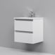 Тумба с раковиной, подвесная, 55 см, 2 ящика AM.PM M85-FHX0552-WC0552WG38 X-Joy M85-FHX0552-WC0552WG38 фото 5