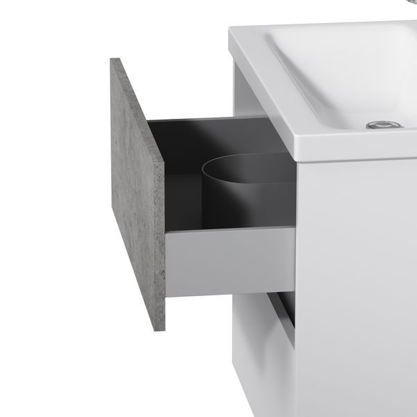 Тумба с раковиной, подвесная, 60 см AM.PM M91-FHX0602-WC0602BF38 GEM S M91-FHX0602-WC0602BF38 фото