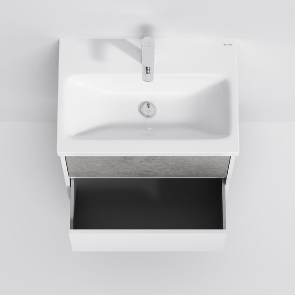 Тумба с раковиной, подвесная, 60 см AM.PM M91-FHX0602-WC0602BF38 GEM S M91-FHX0602-WC0602BF38 фото