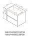 Тумба с раковиной, подвесная, 60 см AM.PM M91-FHX0602-WC0602BF38 GEM S M91-FHX0602-WC0602BF38 фото 9
