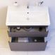 Тумба с раковиной, напольная, 75 см AM.PM M93A-FSX0752-WC0752GM38 Hit M93A-FSX0752-WC0752GM38 фото 2