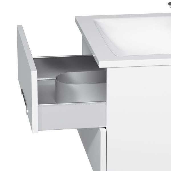 Тумба с раковиной подвесная, 60 см AM.PM M70-FUX0602-WC0602-38 Spirit M70-FUX0602-WC0602-38 фото