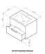 Тумба с раковиной подвесная, 60 см AM.PM M70-FUX0602-WC0602-38 Spirit M70-FUX0602-WC0602-38 фото 9