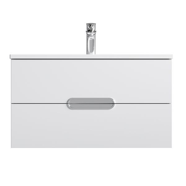Тумба с раковиной подвесная, 80 см AM.PM M70-FUX0802-WC0802-38 Spirit M70-FUX0802-WC0802-38 фото