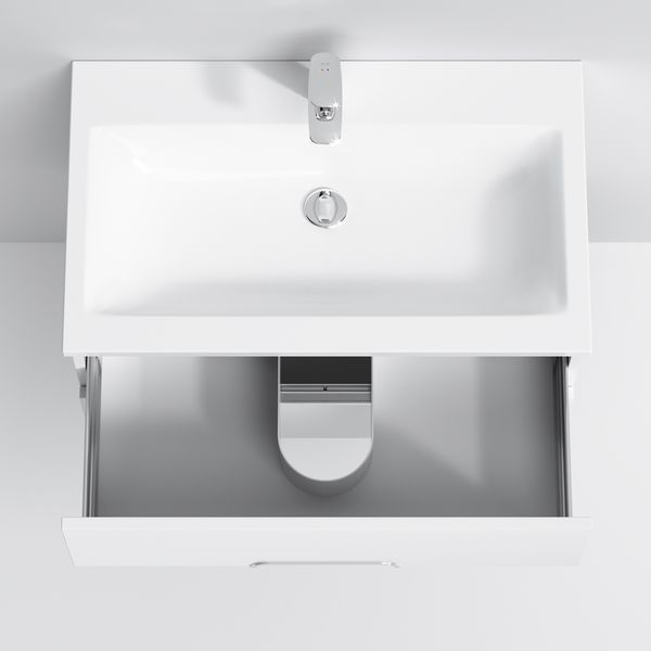 Тумба с раковиной подвесная, 80 см AM.PM M70-FUX0802-WC0802-38 Spirit M70-FUX0802-WC0802-38 фото