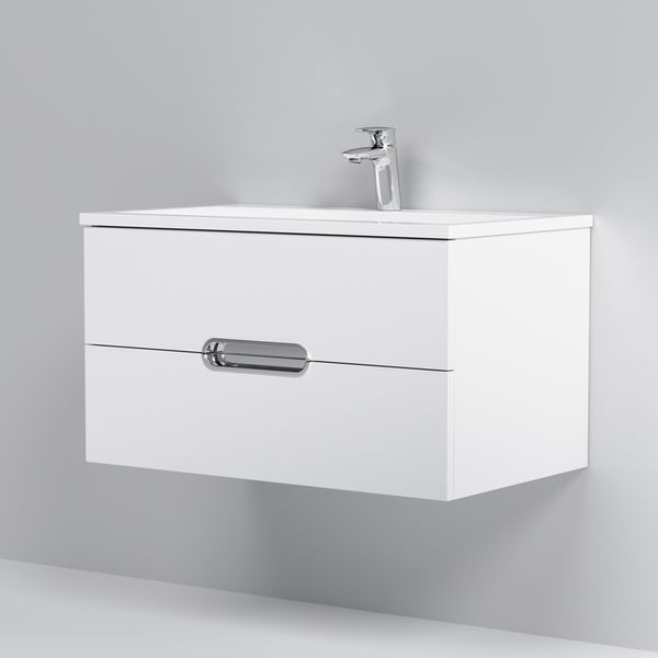 Тумба с раковиной подвесная, 80 см AM.PM M70-FUX0802-WC0802-38 Spirit M70-FUX0802-WC0802-38 фото