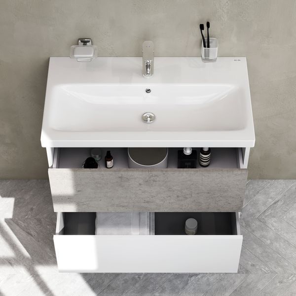 Тумба 75 подвес, 2 ящика AM.PM M91-FHX0752-WC0752BF38 GEM S M91-FHX0752-WC0752BF38 фото
