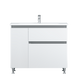 Тумба с раковиной, напольная, 100 см, левая, 2 ящика AM.PM M85-FSL10026-WC10026WG38 X-Joy M85-FSL10026-WC10026WG38 фото 2