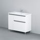 Тумба с раковиной, напольная, 100 см, левая, 2 ящика AM.PM M85-FSL10026-WC10026WG38 X-Joy M85-FSL10026-WC10026WG38 фото 3