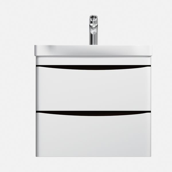 Тумба с раковиной подвесная, 65 см AM.PM M80-FHX0652V-WC0652-38 Like M80-FHX0652V-WC0652-38 фото