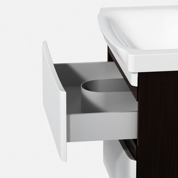 Тумба с раковиной подвесная, 65 см AM.PM M80-FHX0652V-WC0652-38 Like M80-FHX0652V-WC0652-38 фото