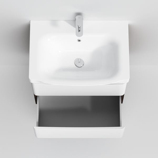 Тумба с раковиной подвесная, 65 см AM.PM M80-FHX0652V-WC0652-38 Like M80-FHX0652V-WC0652-38 фото