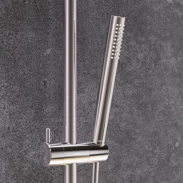 Душевая система Damixa Scandinavian Pure 936780000 (с полкой) 936780000 фото