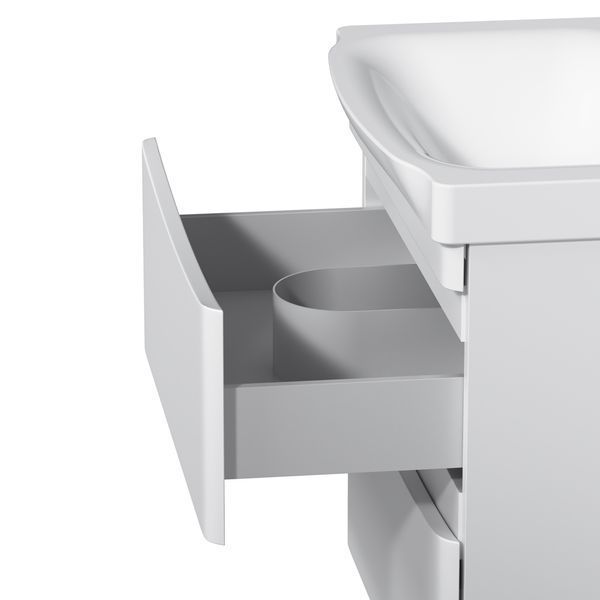 Тумба с раковиной подвесная, 65 см AM.PM M80-FHX0652-WC0652-38 Like M80-FHX0652-WC0652-38 фото